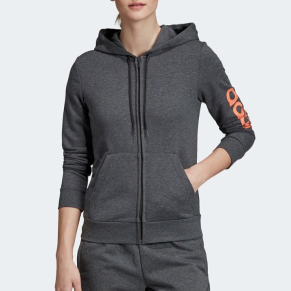 Adidas Womens Full Zip Hoodie & Leggings - Picture 5 of 8